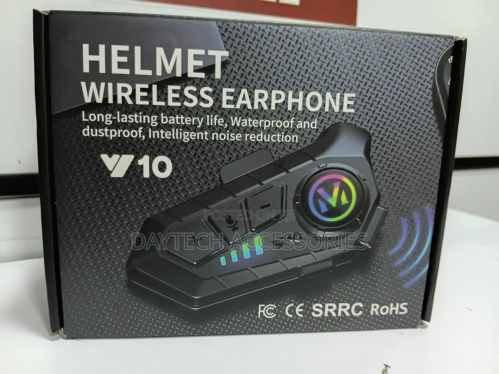 Y10 Motorcycle Helmet Bluetooth 5.3 Headphone.