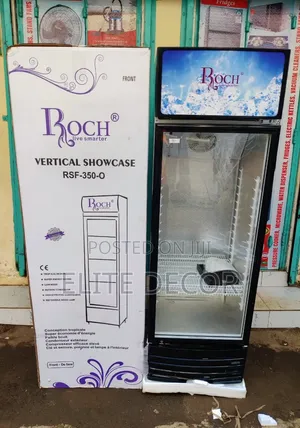 Roch 279L Showcase Display Fridge – Glass Door Beverage Cooler
