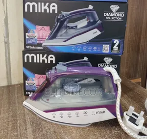 Mika 2400W Steam Iron With Ceramic Soleplate