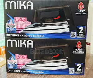 Mika Dry Iron With Ceramic Soleplate