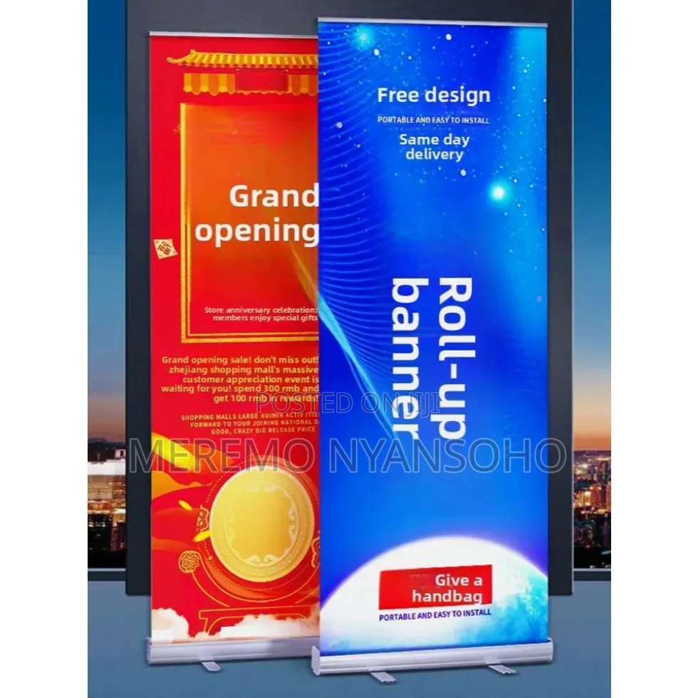 Display Rollup Banners