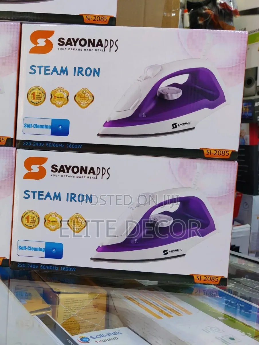 Sayona SI-2085 Steam Iron – Powerful Efficient Clothes Iron