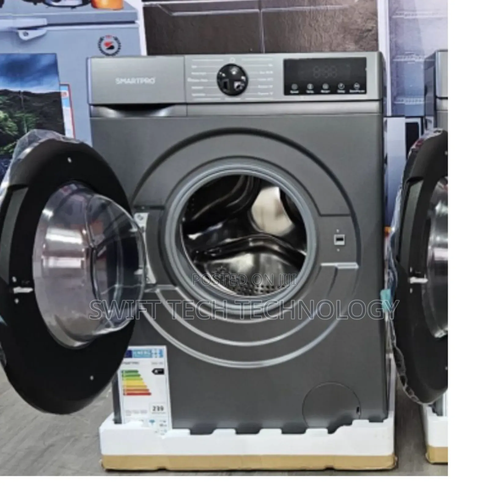 Smart Pro 8KG Front Load Automatic Washing Machine