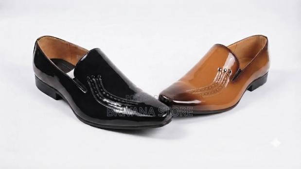 Premium Men's Slip-on Leather Loafers / Official Shoes – Sizes 39-45