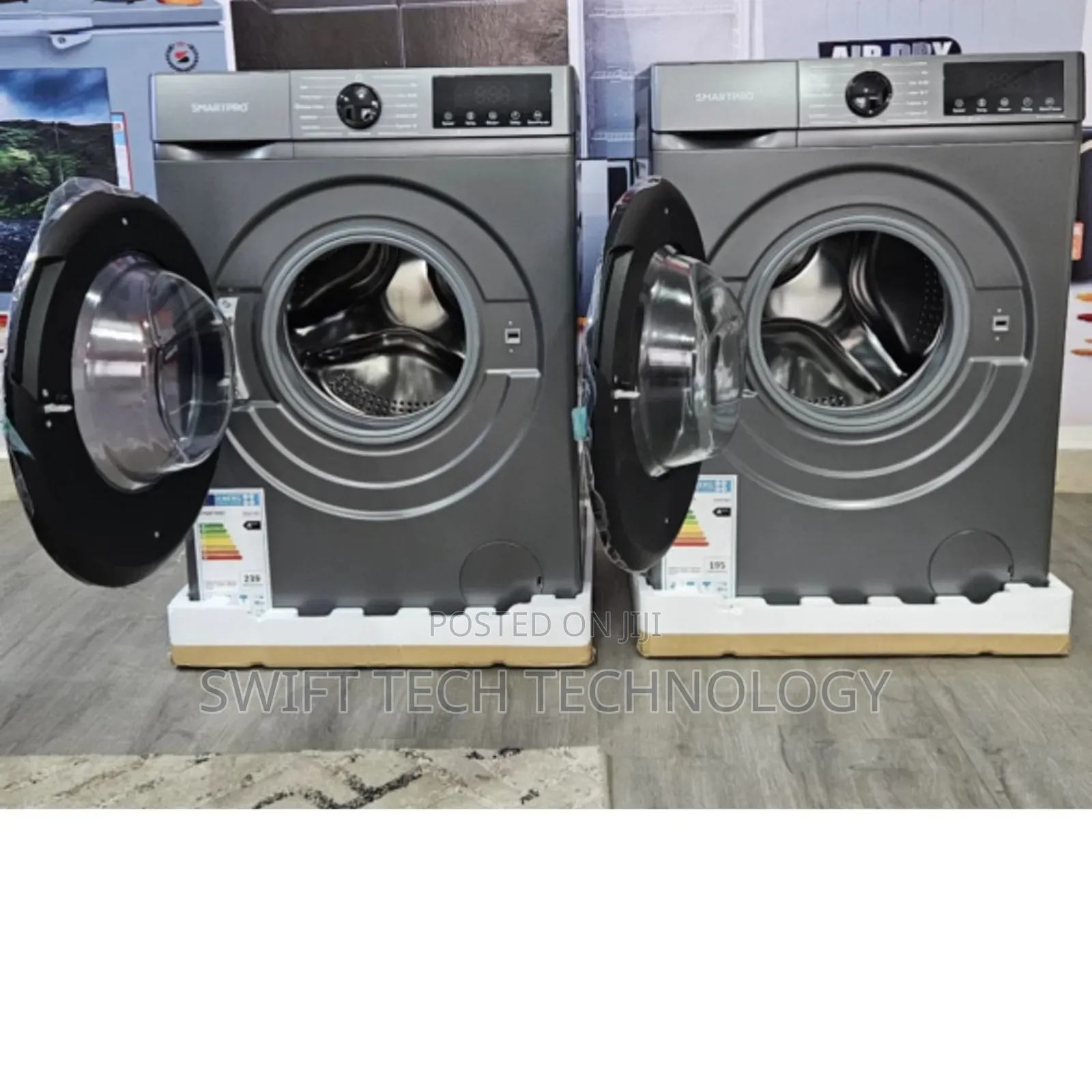 Smart Pro 8KG Front Load Automatic Washing Machine
