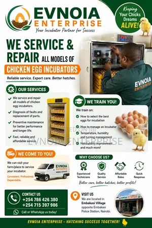 Poultry Incubators Fundi/Technician