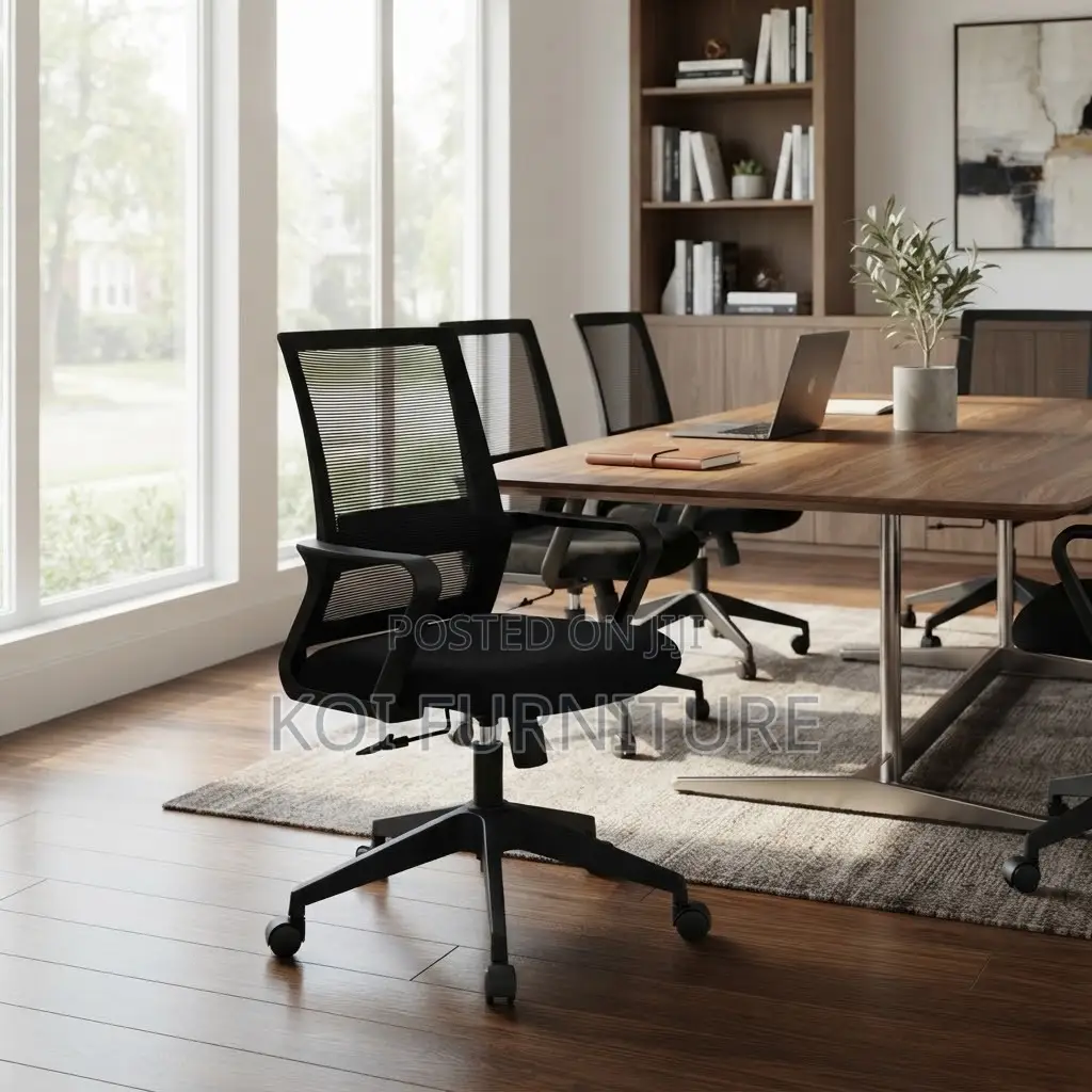 Office Chairs; Kaptains Medium Back Office Chair