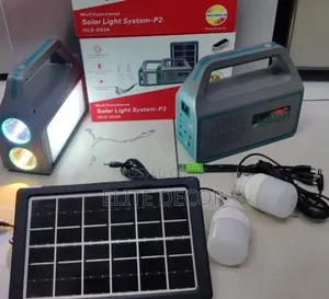 Itel ISLS-002A Solar Lighting System – 2 Bulbs