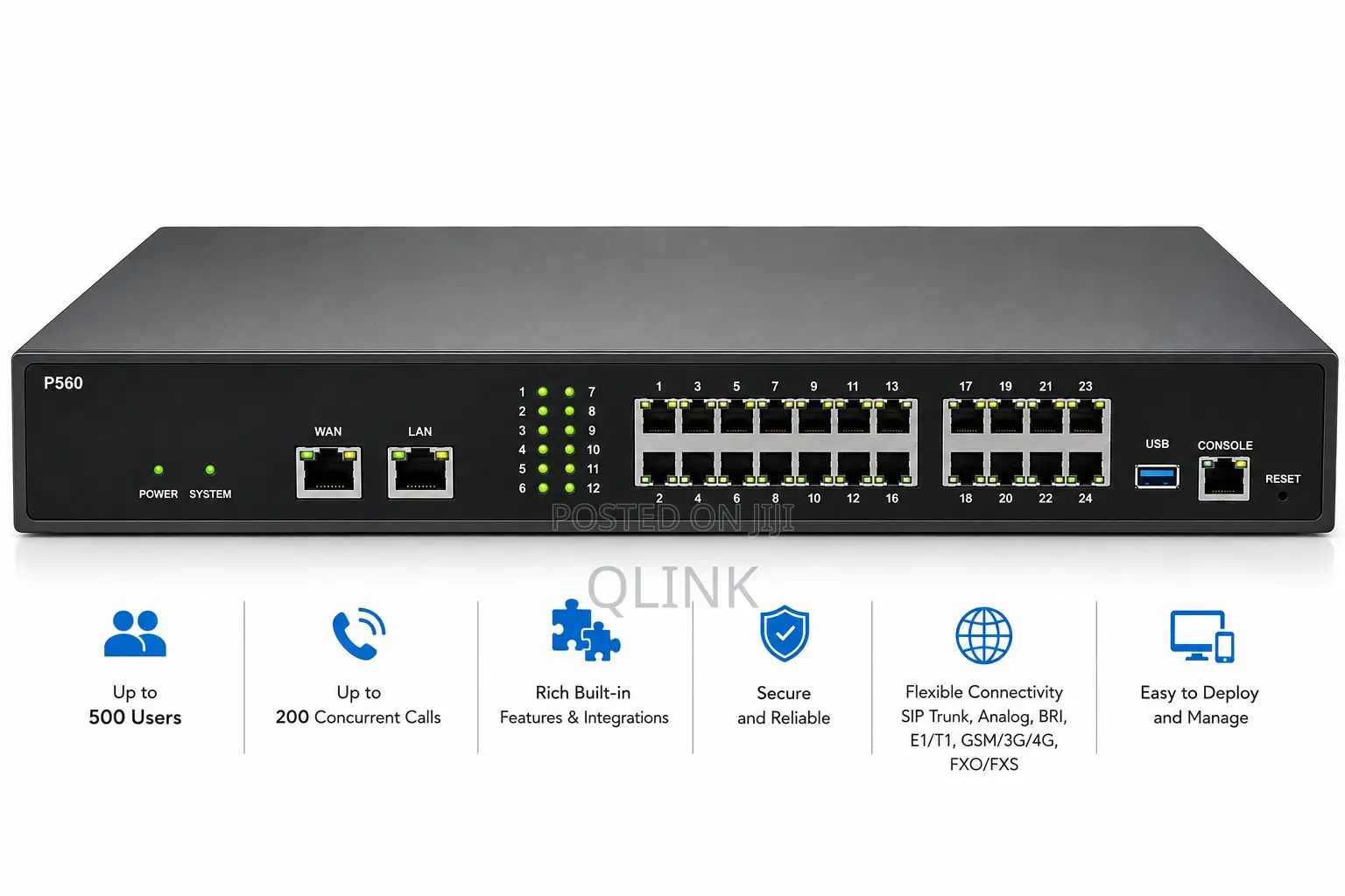 Yeastar P560 P-Series Ip PBX