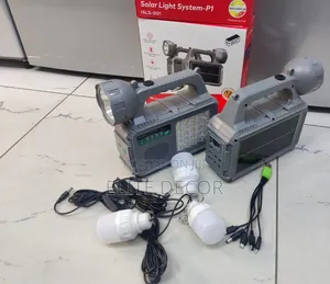 Itel ISLS-001 Solar Lighting System – 3 Bulbs