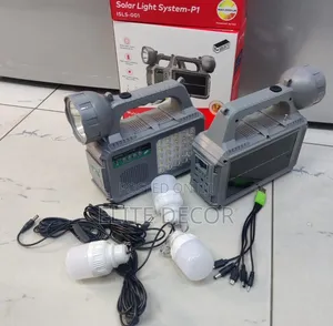 Itel ISLS-001 Solar Lighting System – 3 Bulbs
