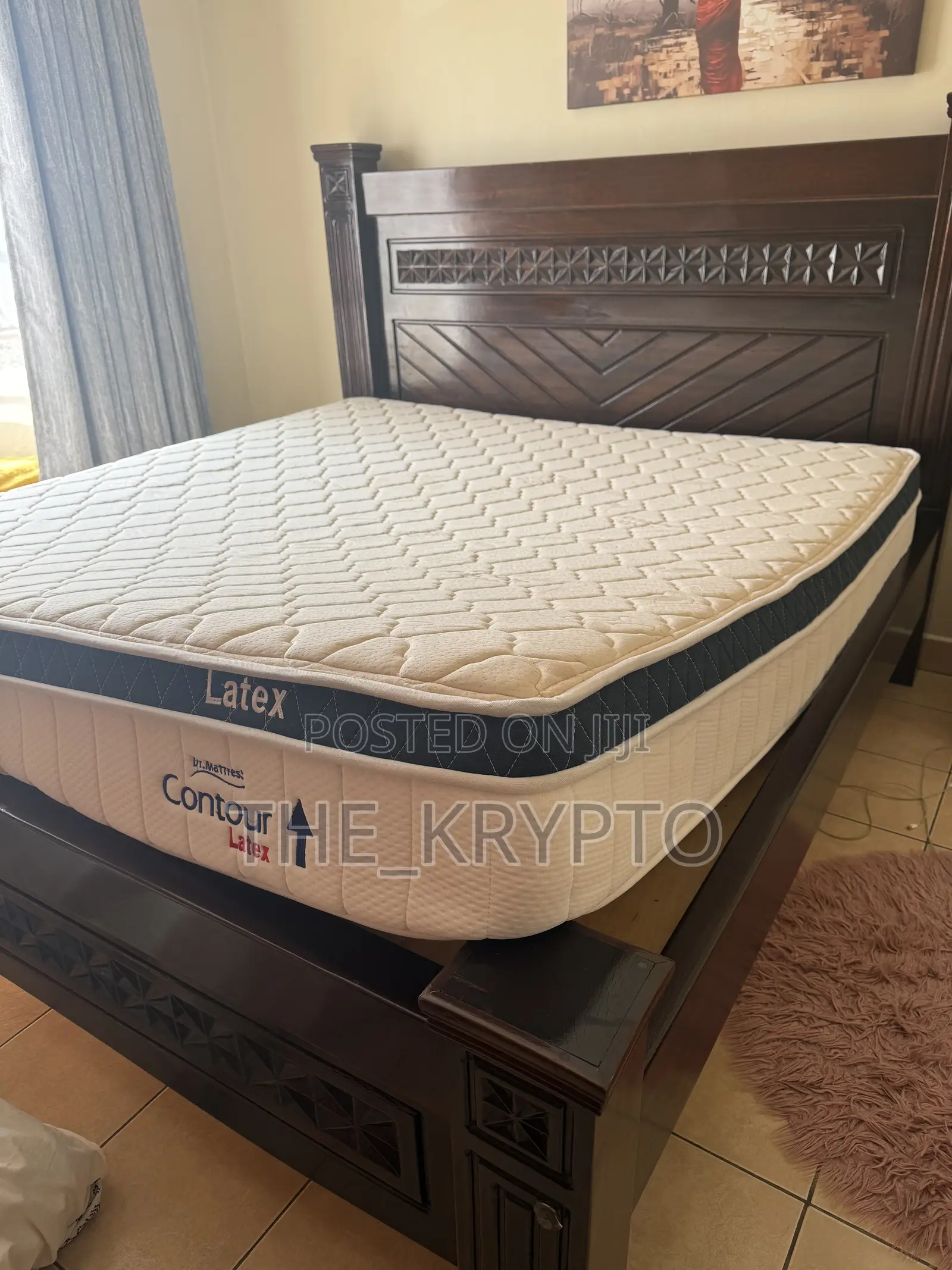 Dr Matrres Contour Latex 6by 6 Mattress