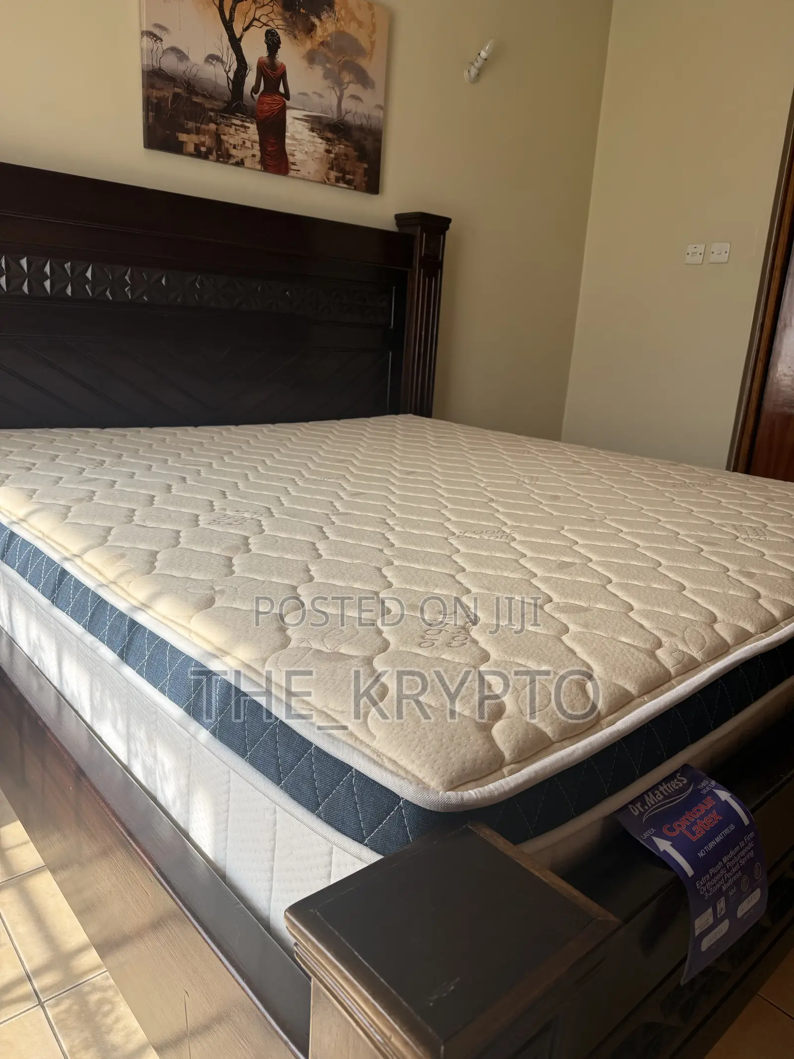 Dr Matrres Contour Latex 6by 6 Mattress