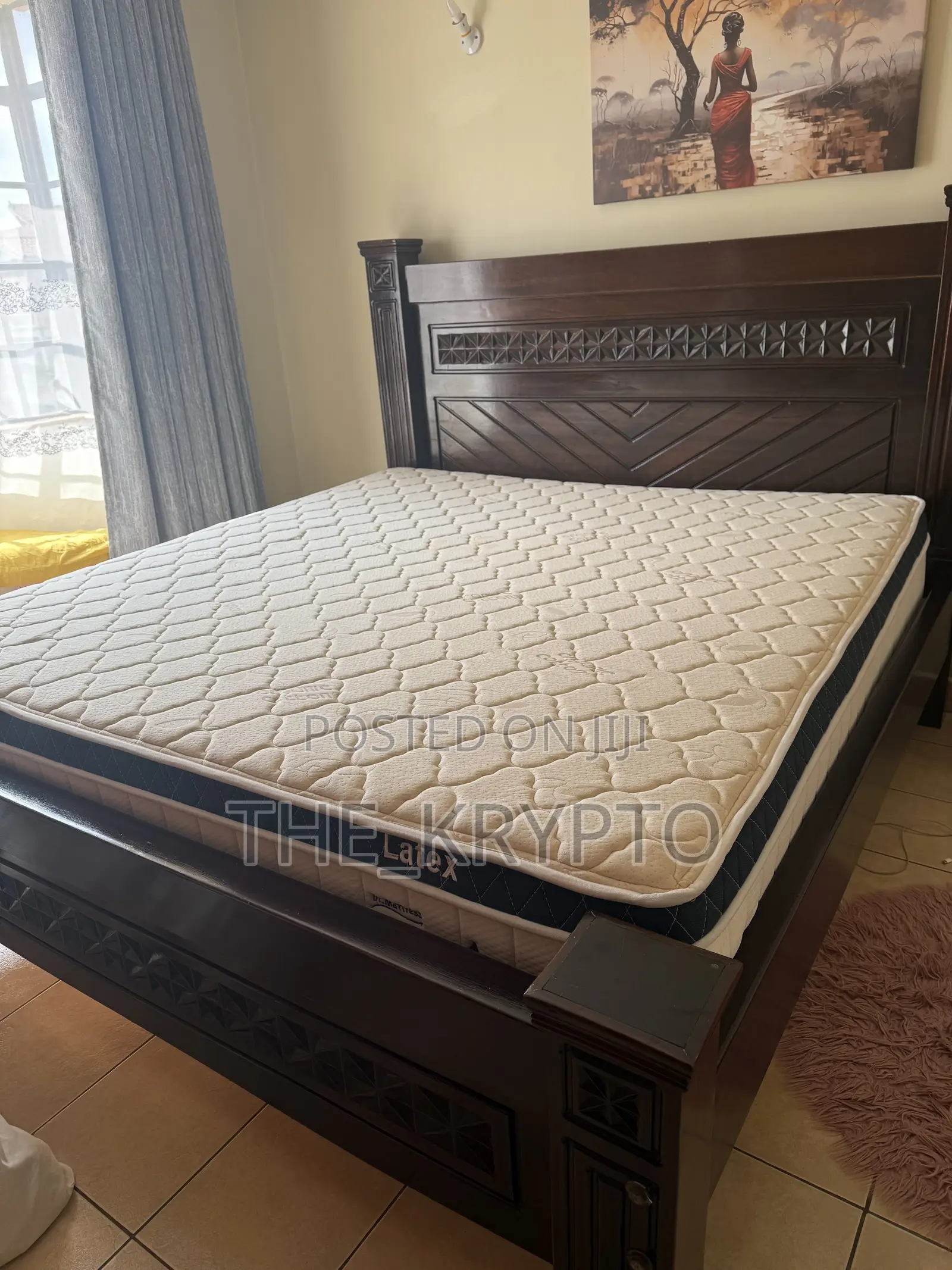 Dr Matrres Contour Latex 6by 6 Mattress