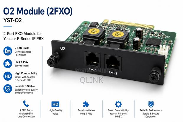 Yeastar O2 Module (2fxo) Yst-O2