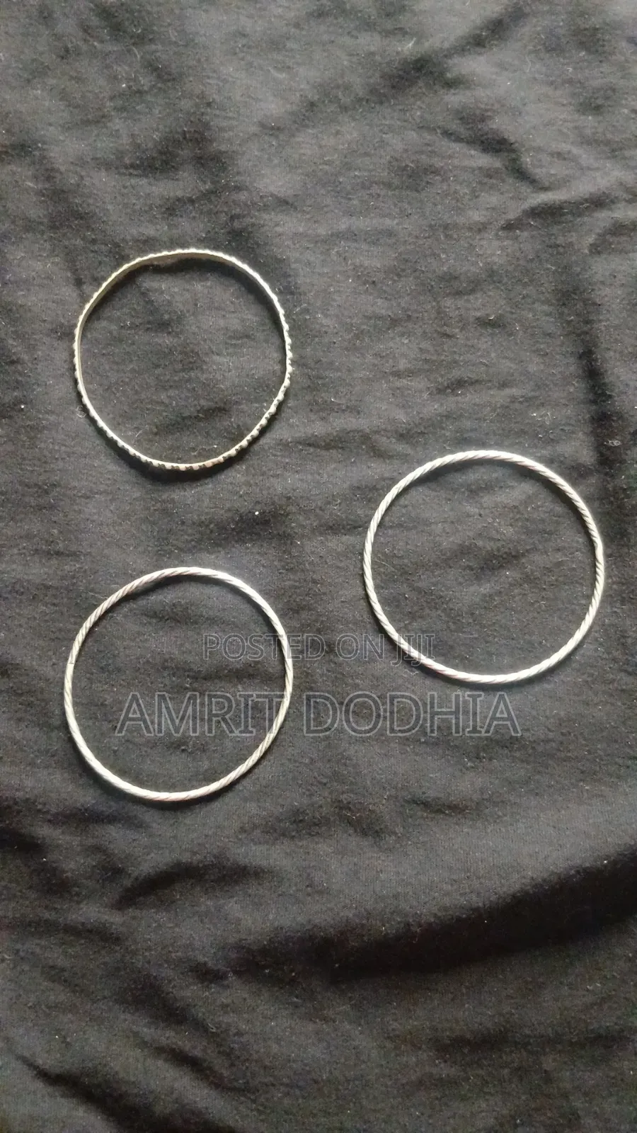 Silver 925 Old Indian Bangles 21.8 G