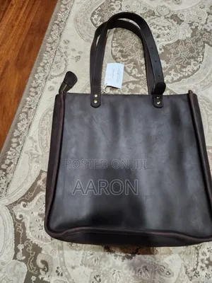Leather Handbag - Sand Storm
