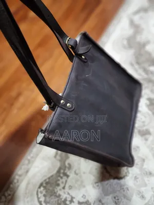 Leather Handbag - Sand Storm