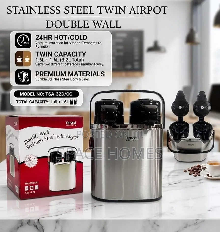 Regal Premium Range of Vaccum Flaskstainless Steel