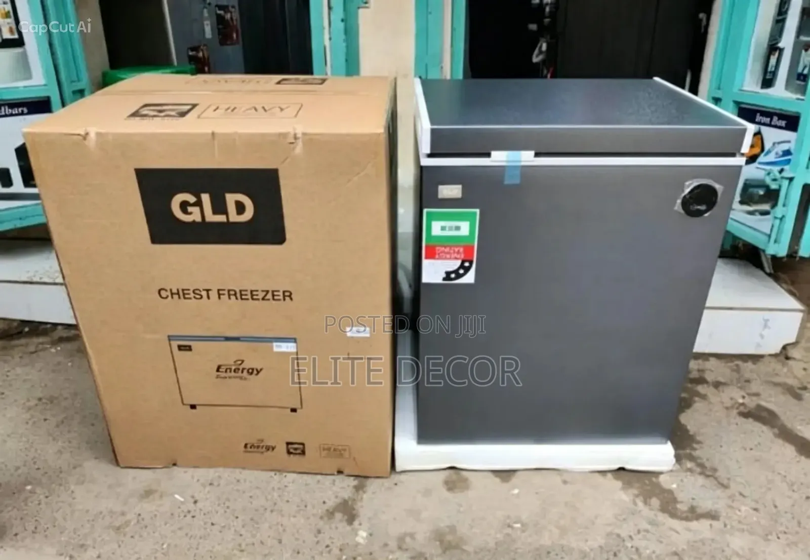 GLD 119L Chest Freezer – Energy Saving Fast Cooling