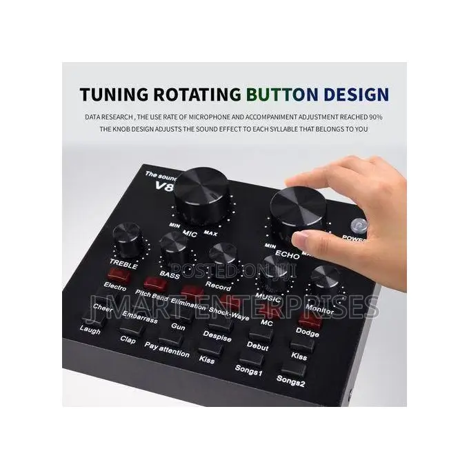 Professional Sound Card Set, Professional Streaming Media Podcast