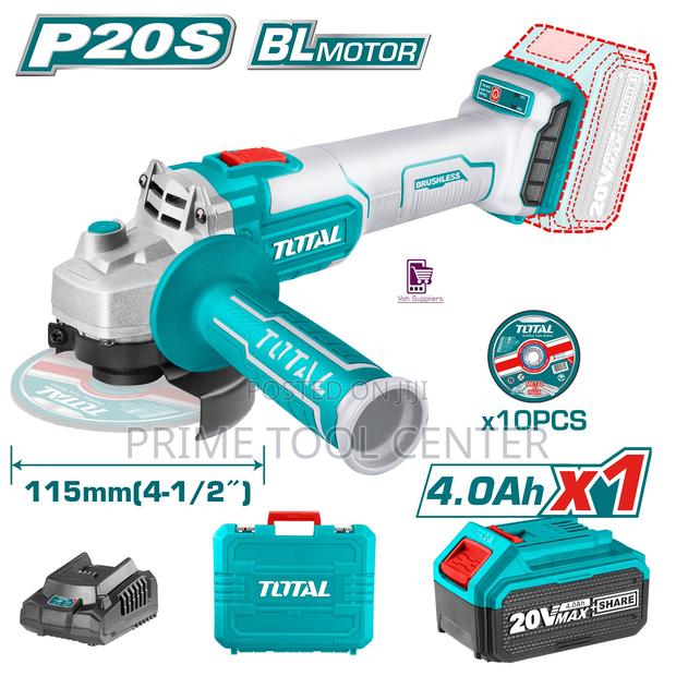 TOTAL TAGLI2011587 Lithium-Ion angle grinder