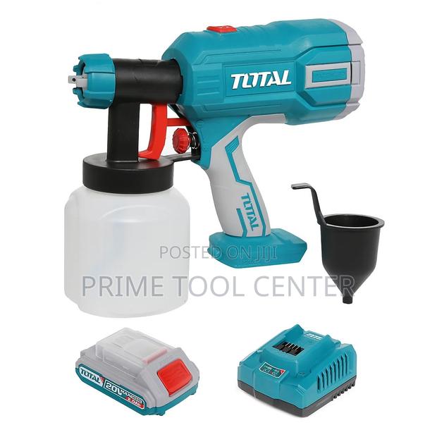 Cordless spray gun total 20v