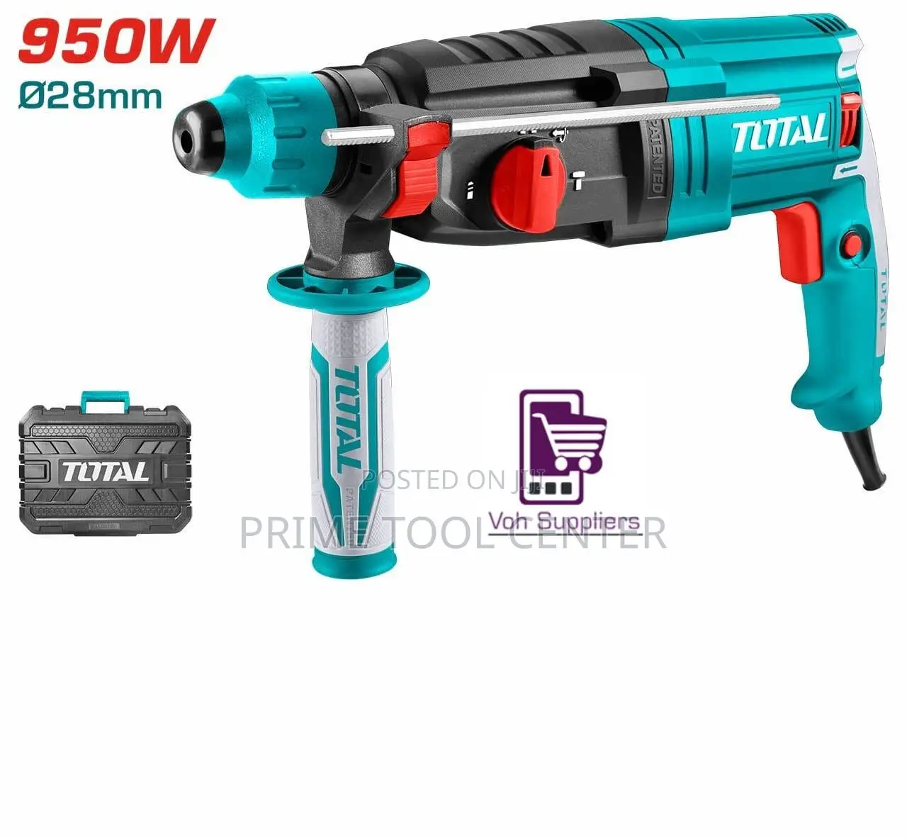 TOTAL TH309288 Rotary hammer 950W