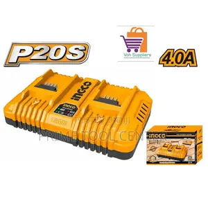 INGCO FCLI2082 P20S 2-port Lithium-Ion battery charger