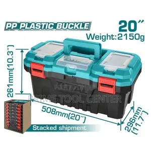 Total TPBX0201 20″ Plastic tool box