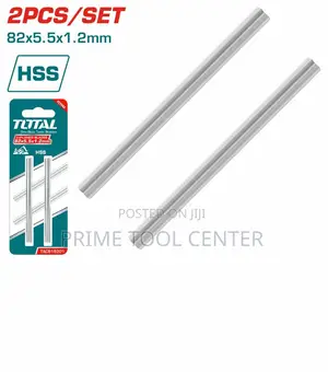 Total TAC618201 Planer blade Size:82X5.5X1.2mm,HSS