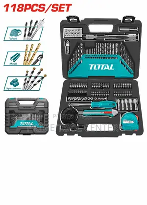 Total THKTAC011182 118Pcs accessories set