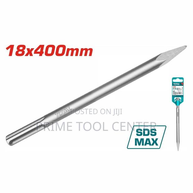 Total TAC1521182 SDS max chisel 18X400mm,pointed