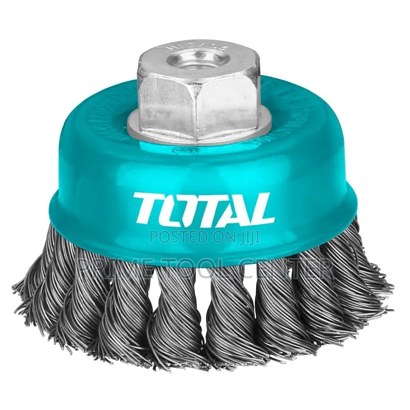 Total TAC32041 Wire cup brush Dia: 100mm, 4″