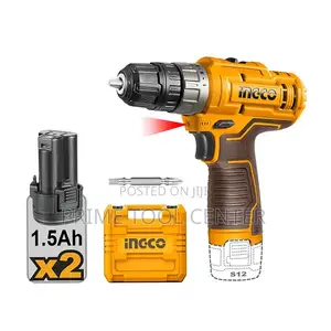 ingco CDLI12202 Lithium-Ion cordless drill 12v
