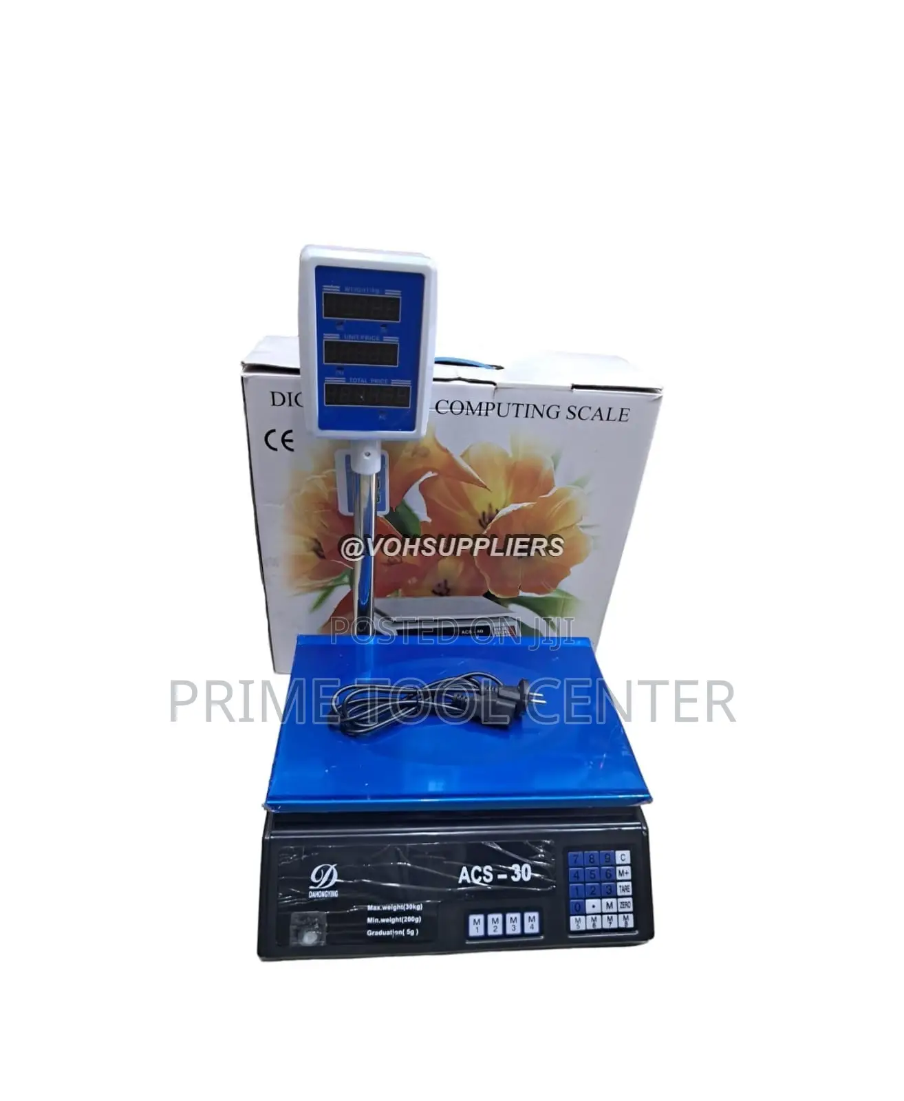 ACS 30kg Digital Pricing Scales Electronic Weighing Scale