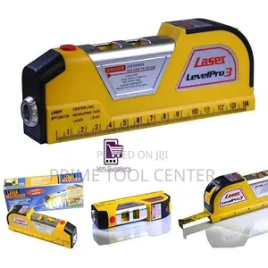 8FT 2. 5m Measuring Tape Laser Level Pro3 Measuring Equipment with 2