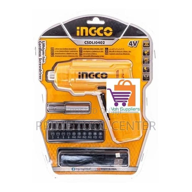 INGCO CSDLI0402 Lithium-Ion cordless screwdriver 4V - thumbnail 2