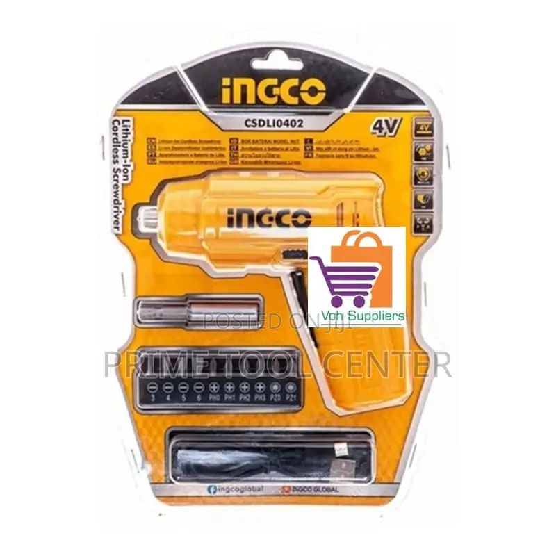 INGCO CSDLI0402 Lithium-Ion cordless screwdriver 4V