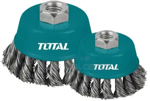Total TAC32041 Wire cup brush Dia: 100mm, 4″