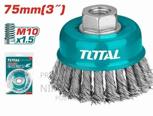 Total TAC32031 Wire cup brush Dia: 75mm, 3