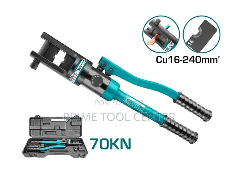 Total THCT0240 Hydraulic crimping tool 70Kn