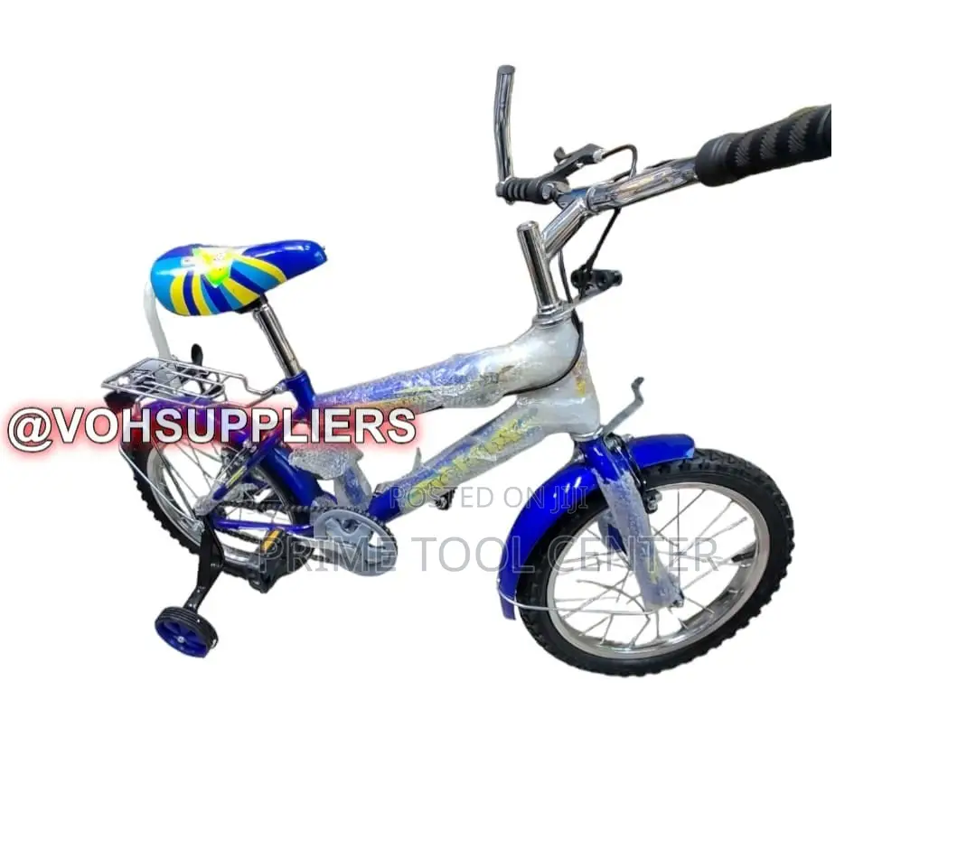 Victory 16inch 3wheel Blue Kids Bike 3years -6years