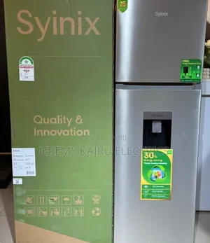 Syinix 257L Double Door Fridge
