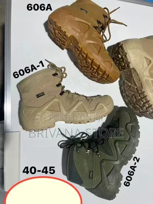 Lawo Men's Tactical Military Boots / Outdoor Hiking Shoes