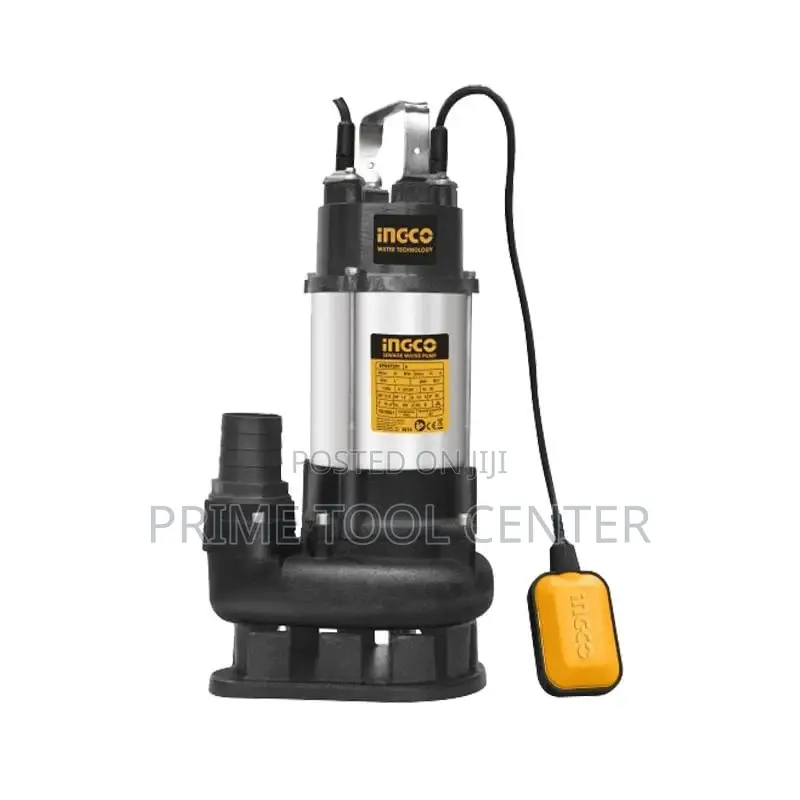 INGCO SPDS7508 Sewage submersible pump 750W(1.0HP)