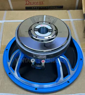 Derwel 12DE600 12-Inch Professional Loudspeaker Component