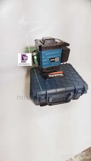 Makita laser level with digital display 4D 16lines two batteries