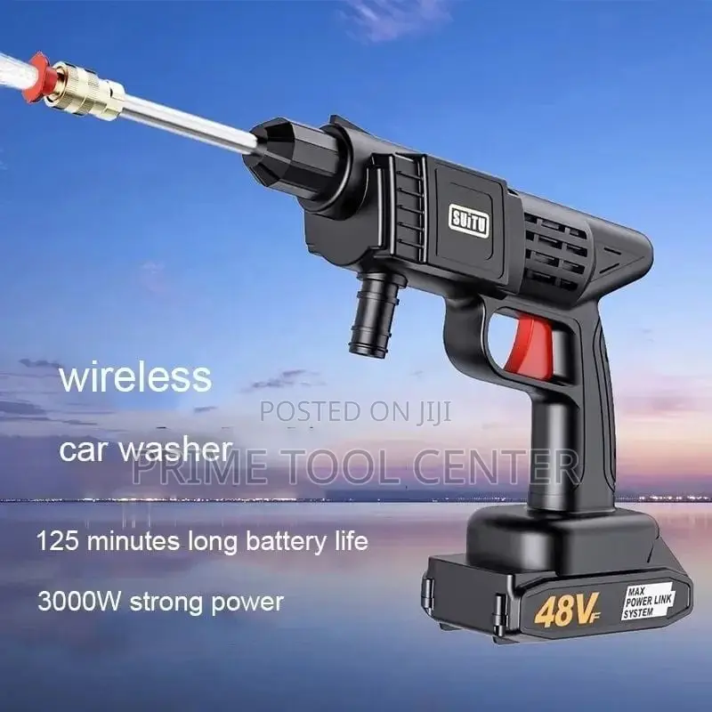 Cordless high pressure washer 48v