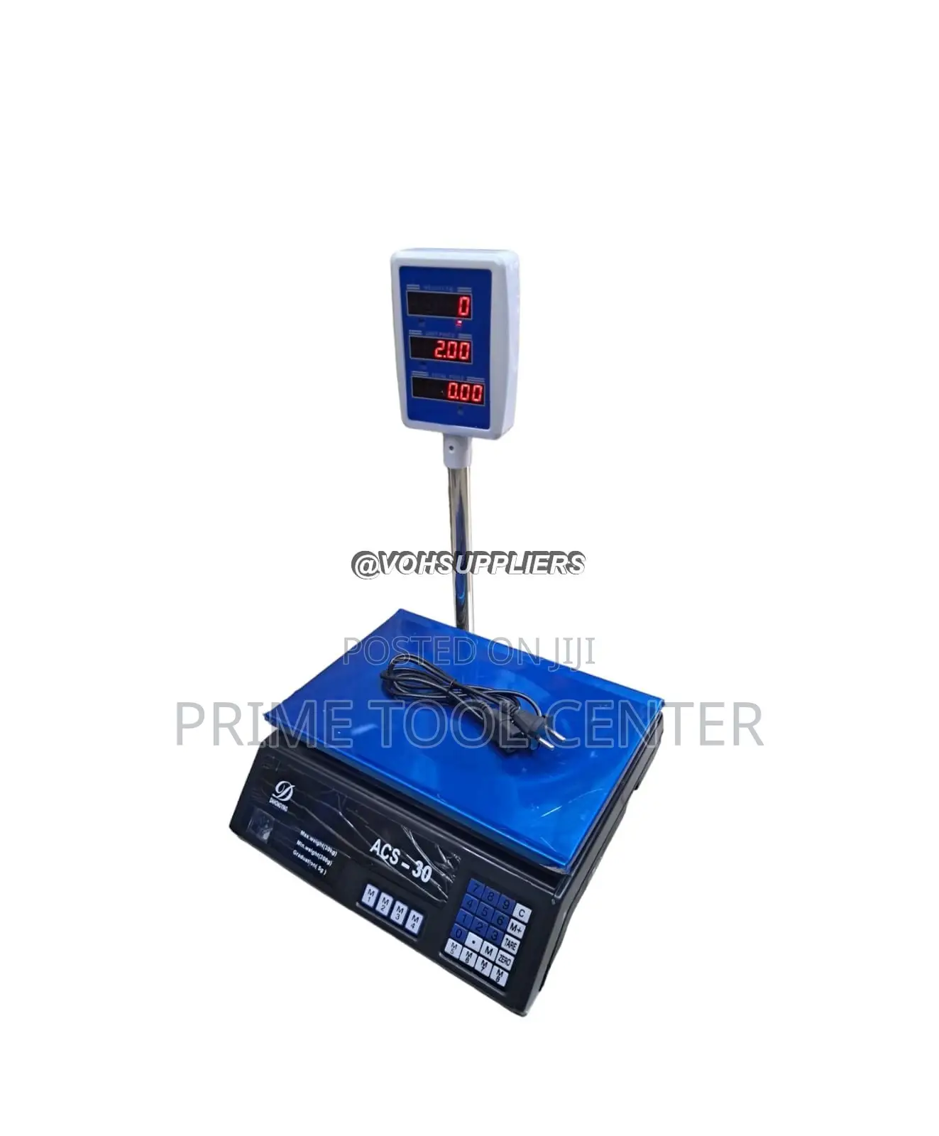 ACS 30kg Digital Pricing Scales Electronic Weighing Scale